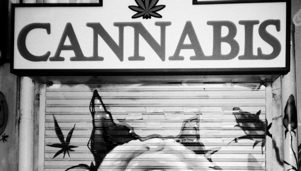 Cannabis store-front