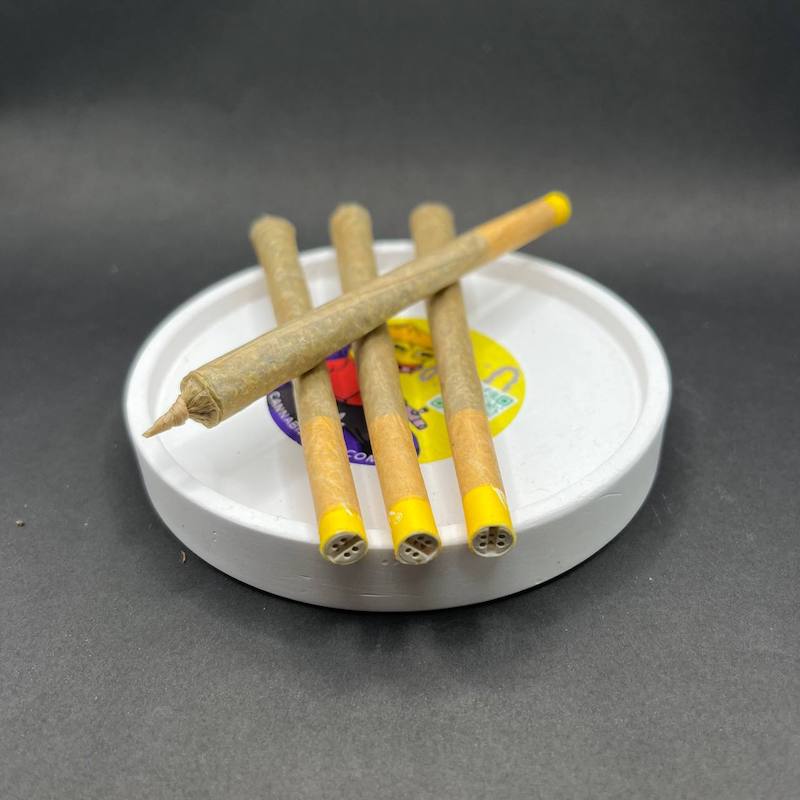 several pre-rolled joints