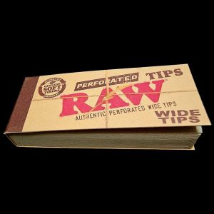 Wide filter tips from brand called RAW